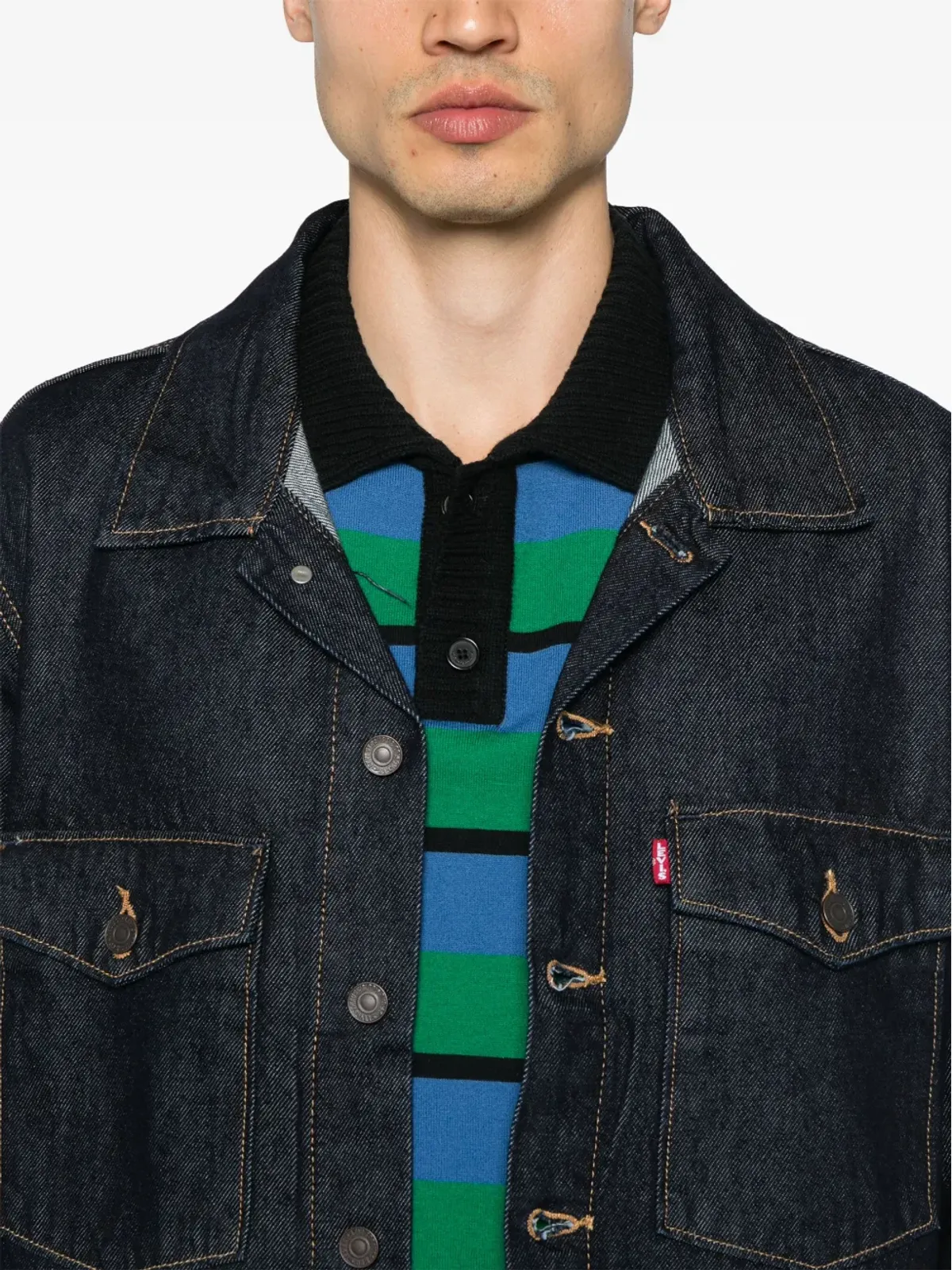Levi's デニムジャケット ブルー - 画像5