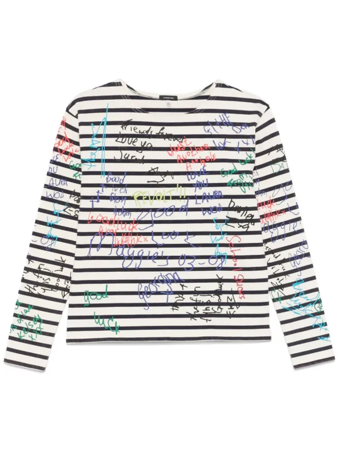 R13 R13 年末のTシャツ - ニュートラルカラーの商品画像