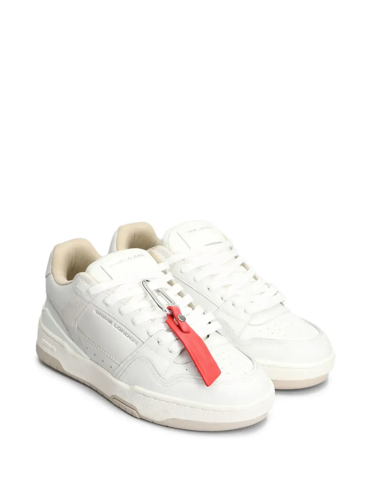 Crime London ドリブルスニーカー - White - 画像2