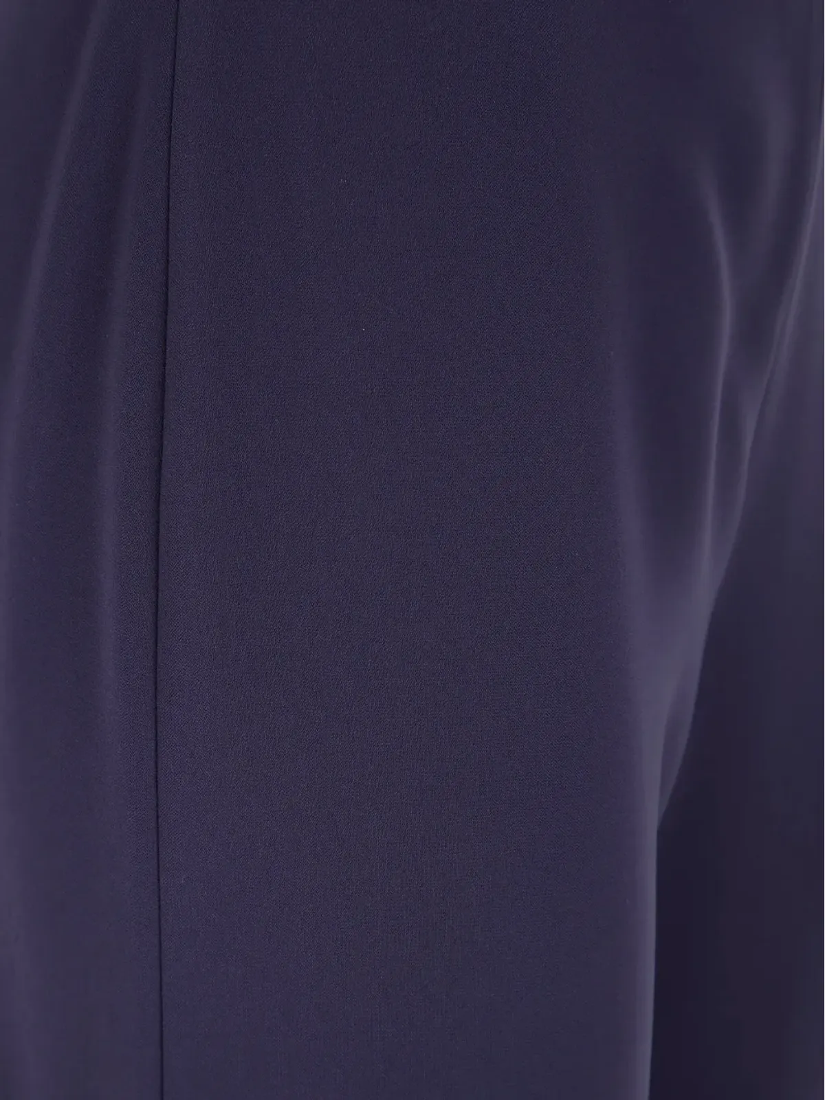 Emporio Armani サテン-トリムパンツ ブルー - 画像3