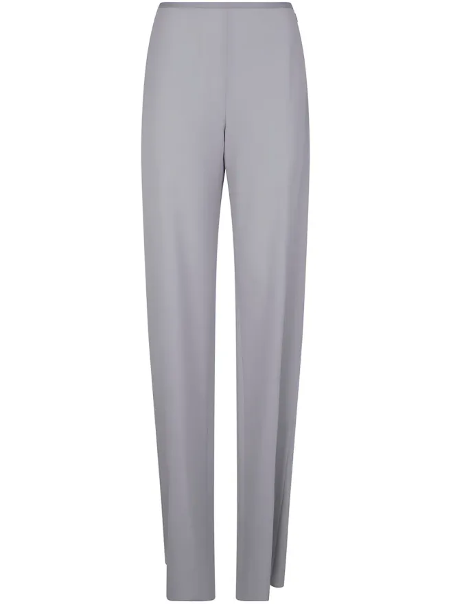 Emporio Armani Emporio Armani カディー生地のパラッツォパンツ - グレーの商品画像