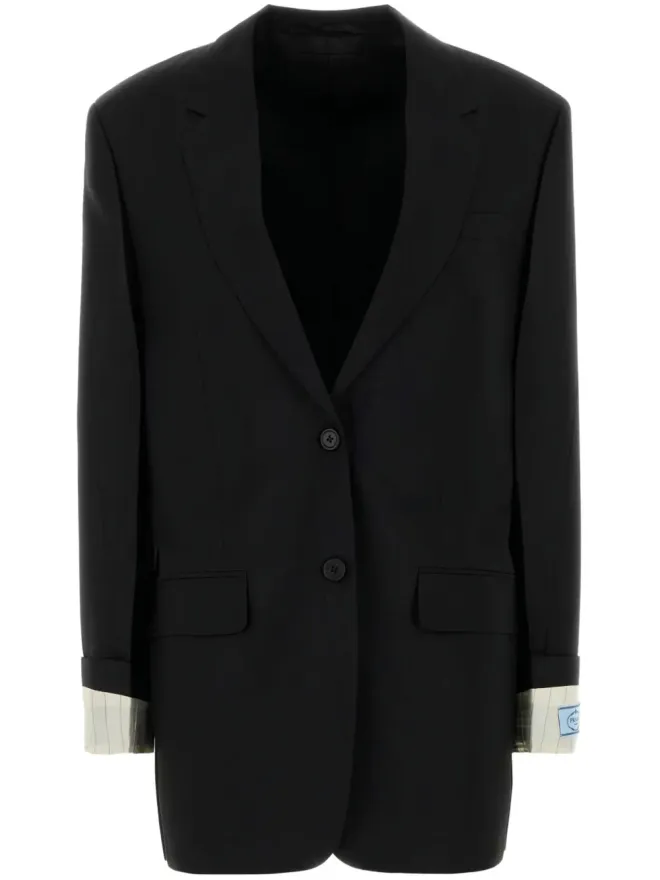 Prada Prada シングルブレスト ブレザーの商品画像