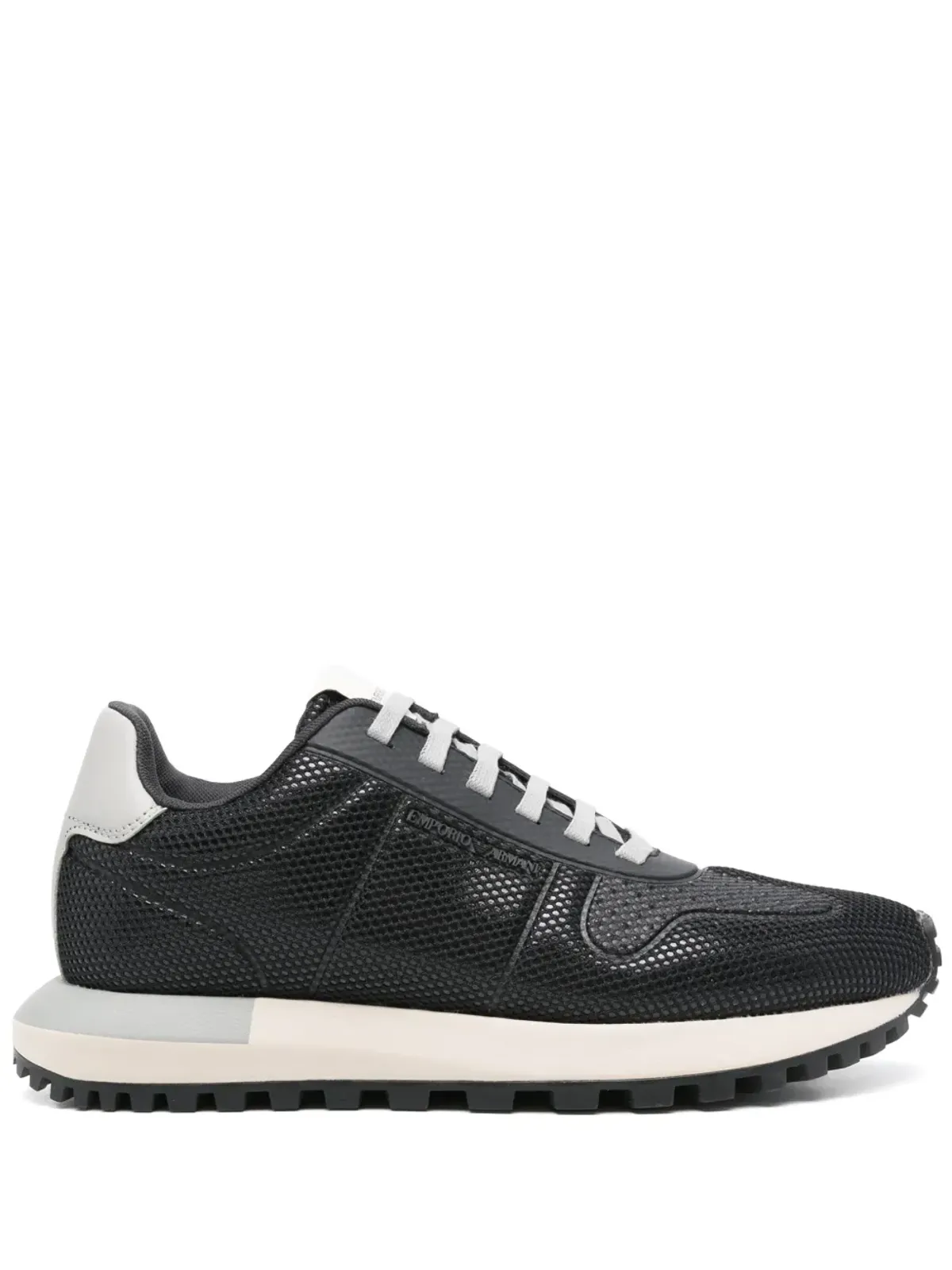Emporio Armani メッシュスニーカー ブルー - 画像1