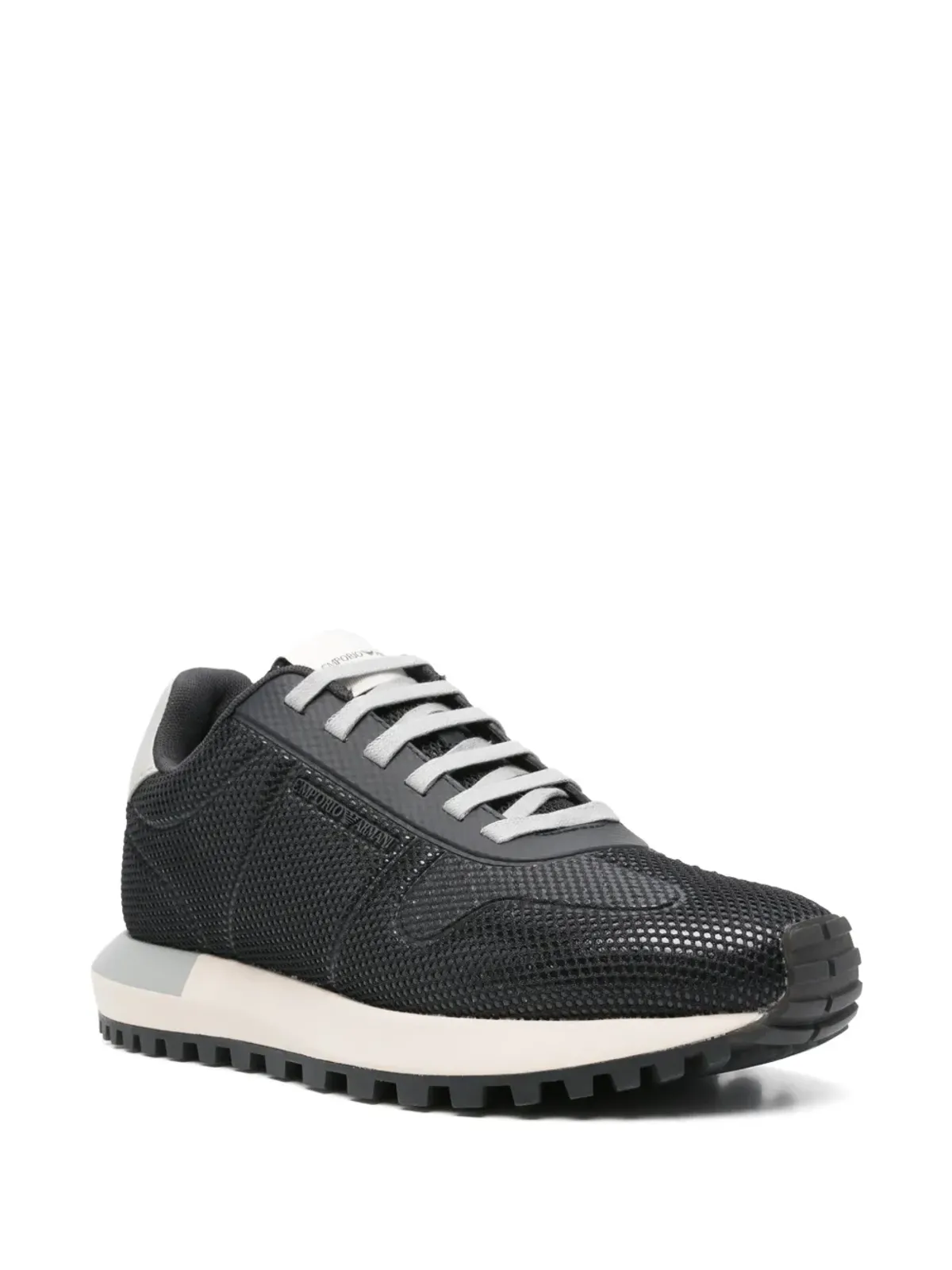Emporio Armani メッシュスニーカー ブルー - 画像2