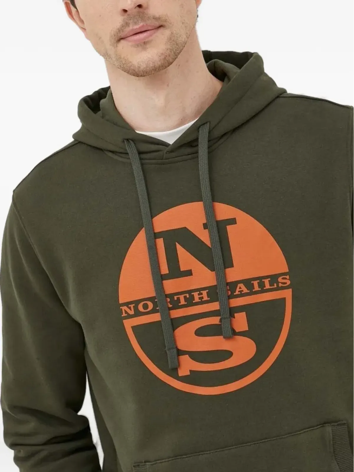 North Sails ロゴプリント フーディー - 画像3