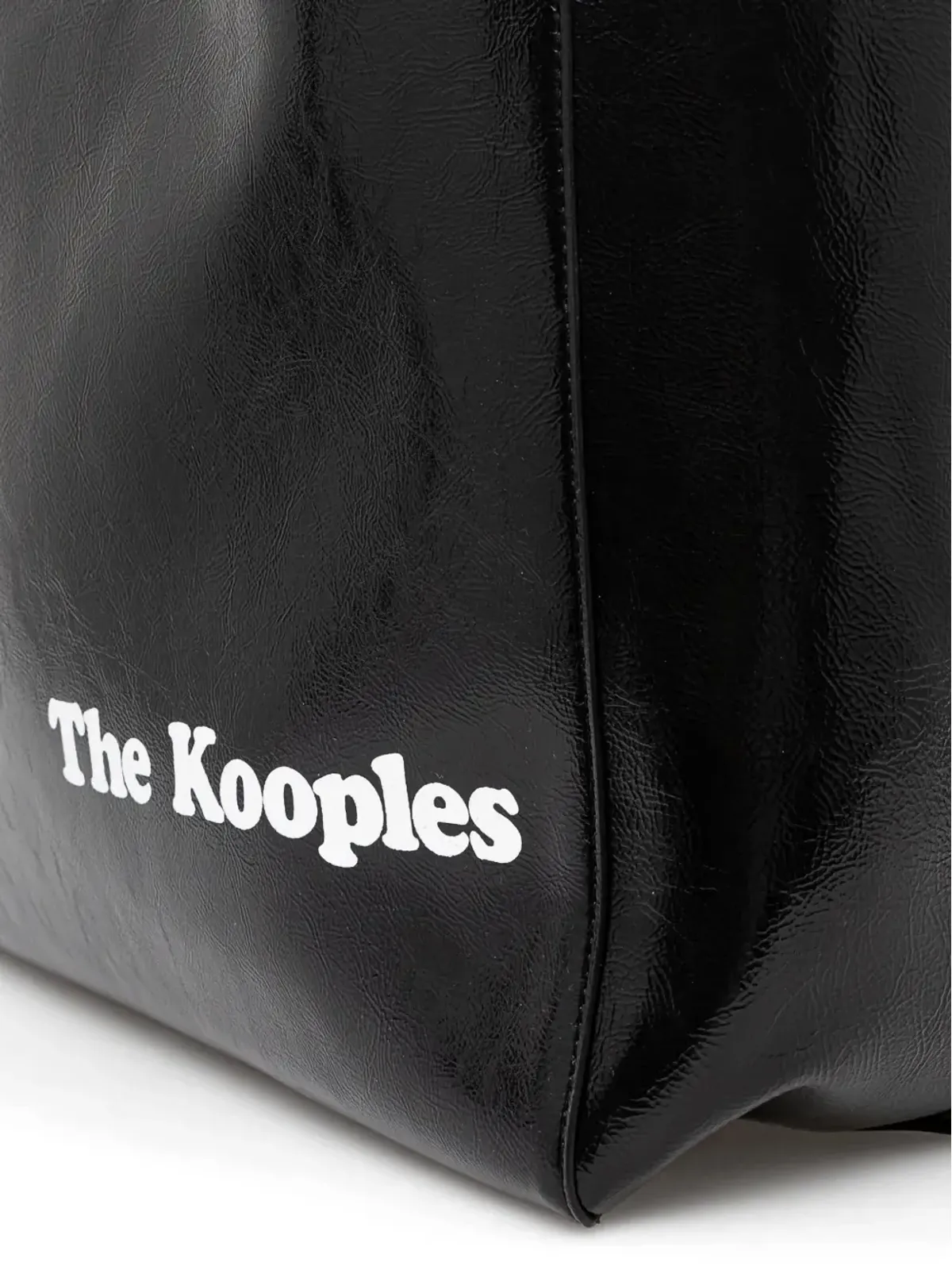 The Kooples ロゴ入りトートバッグ - ブラック - 画像4