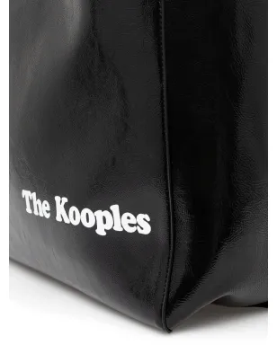 The Kooples ロゴ入りトートバッグ - ブラック - サムネイル4