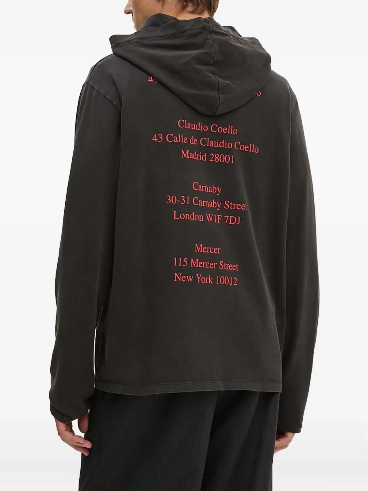 The Kooples ロゴディテール ロングスリーブ フーディー - 画像3