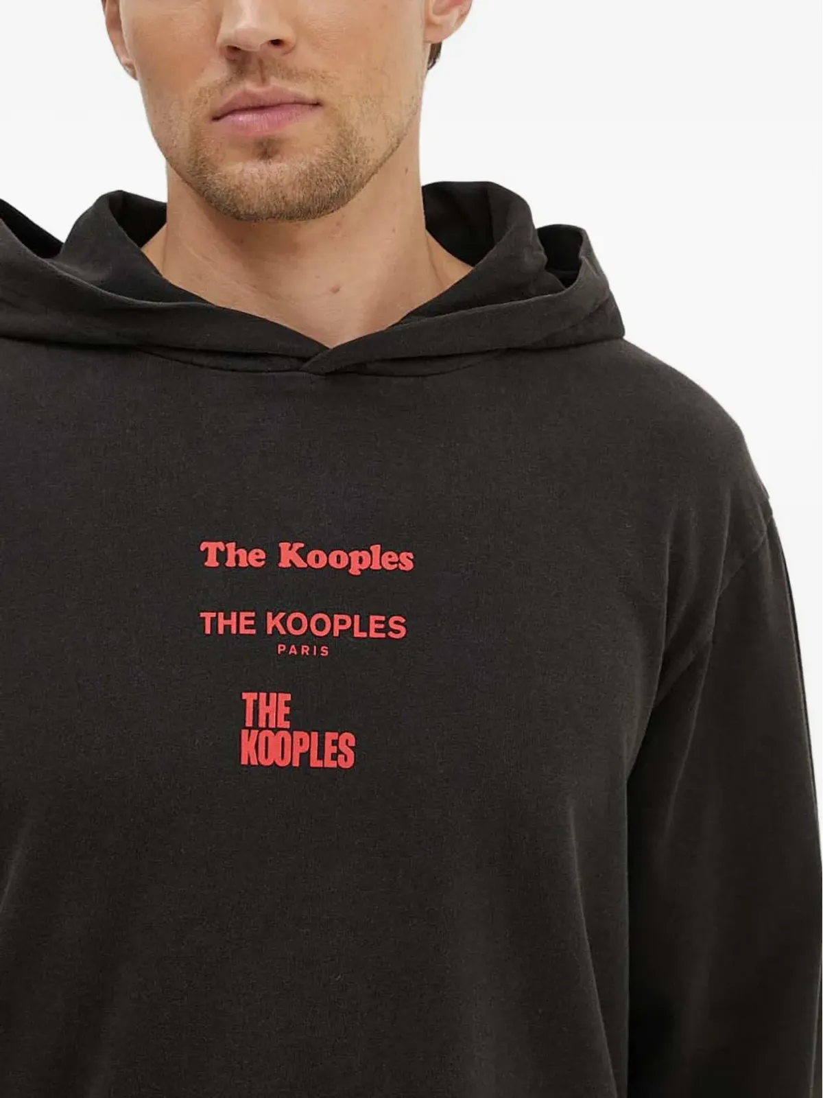 The Kooples ロゴディテール ロングスリーブ フーディー - 画像4