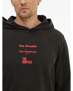The Kooples ロゴディテール ロングスリーブ フーディー - サムネイル4