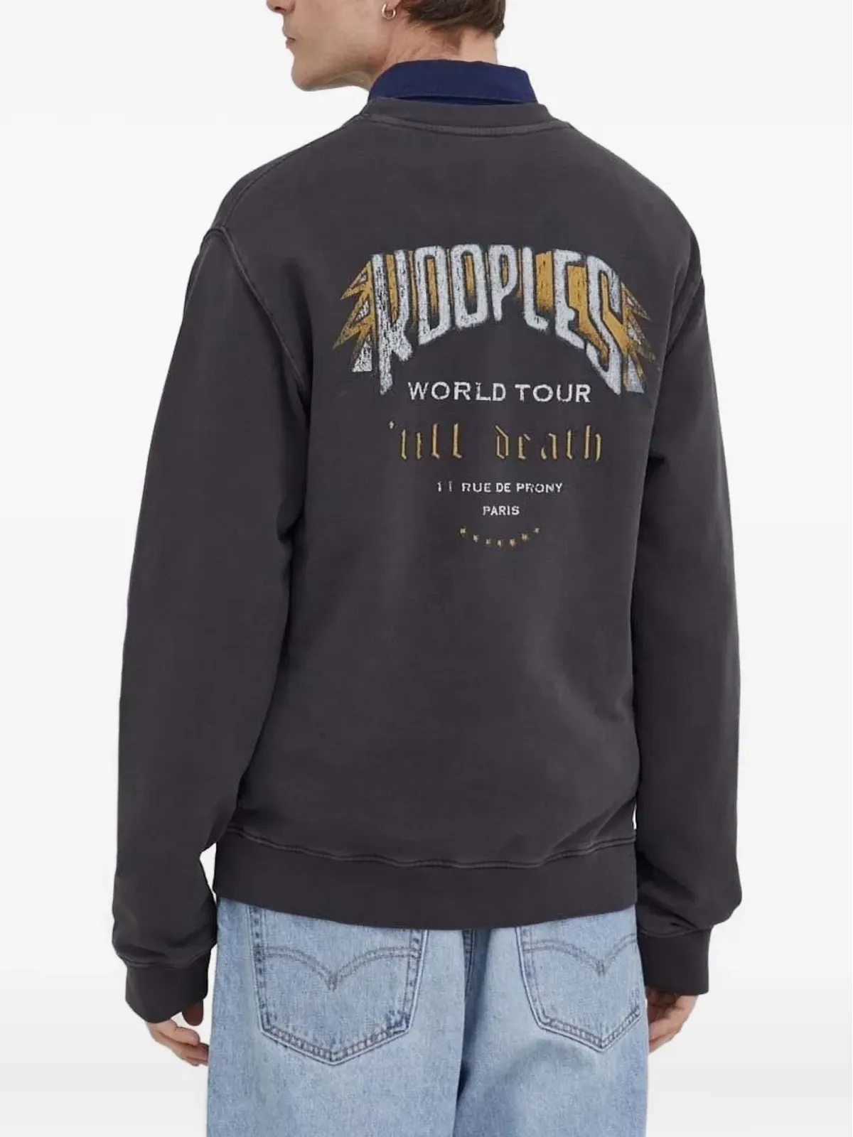 The Kooples 蛾プリント スウェットシャツ - 画像2