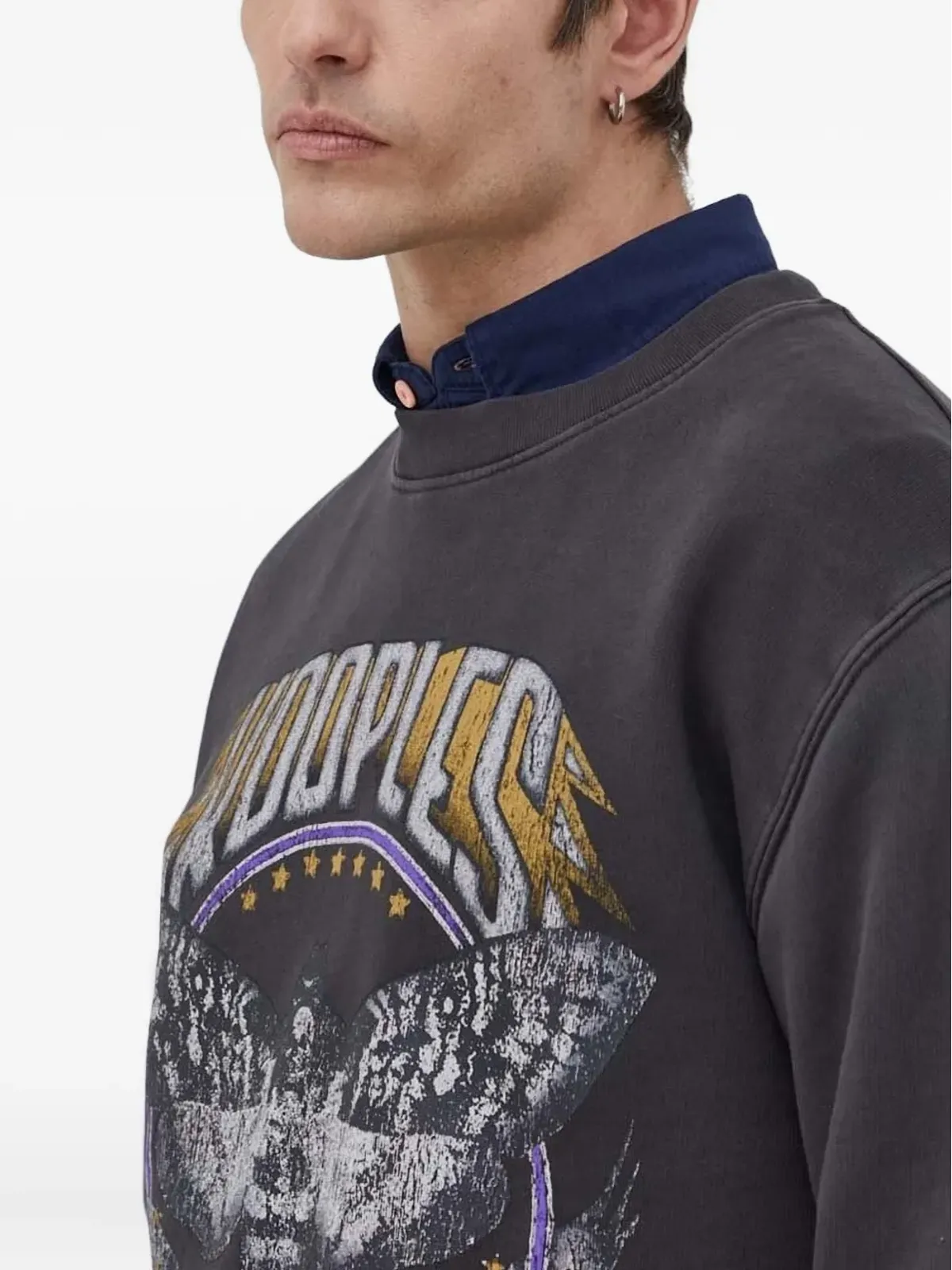 The Kooples 蛾プリント スウェットシャツ - 画像3