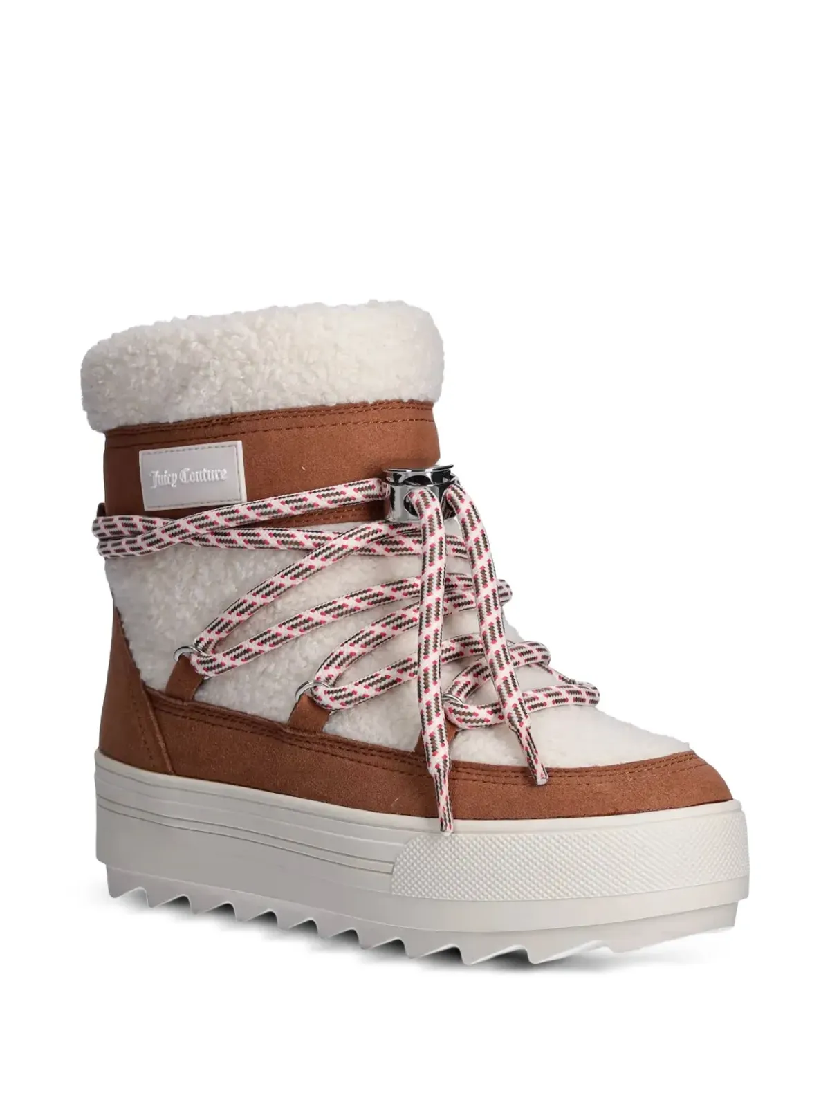 Juicy Couture プラットフォーム レースアップ スノーブーツ - 画像2