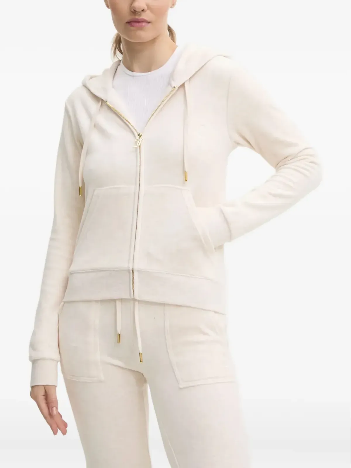 Juicy Couture フード付きジップパーカー - 画像1