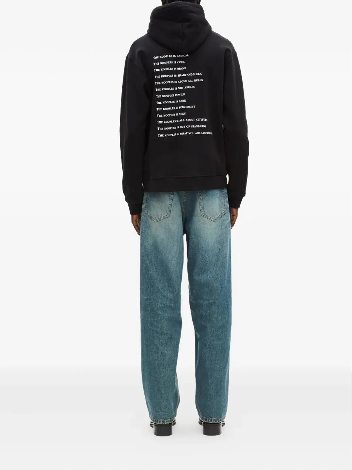 The Kooples グラフィックプリント コットン パーカー - 画像3