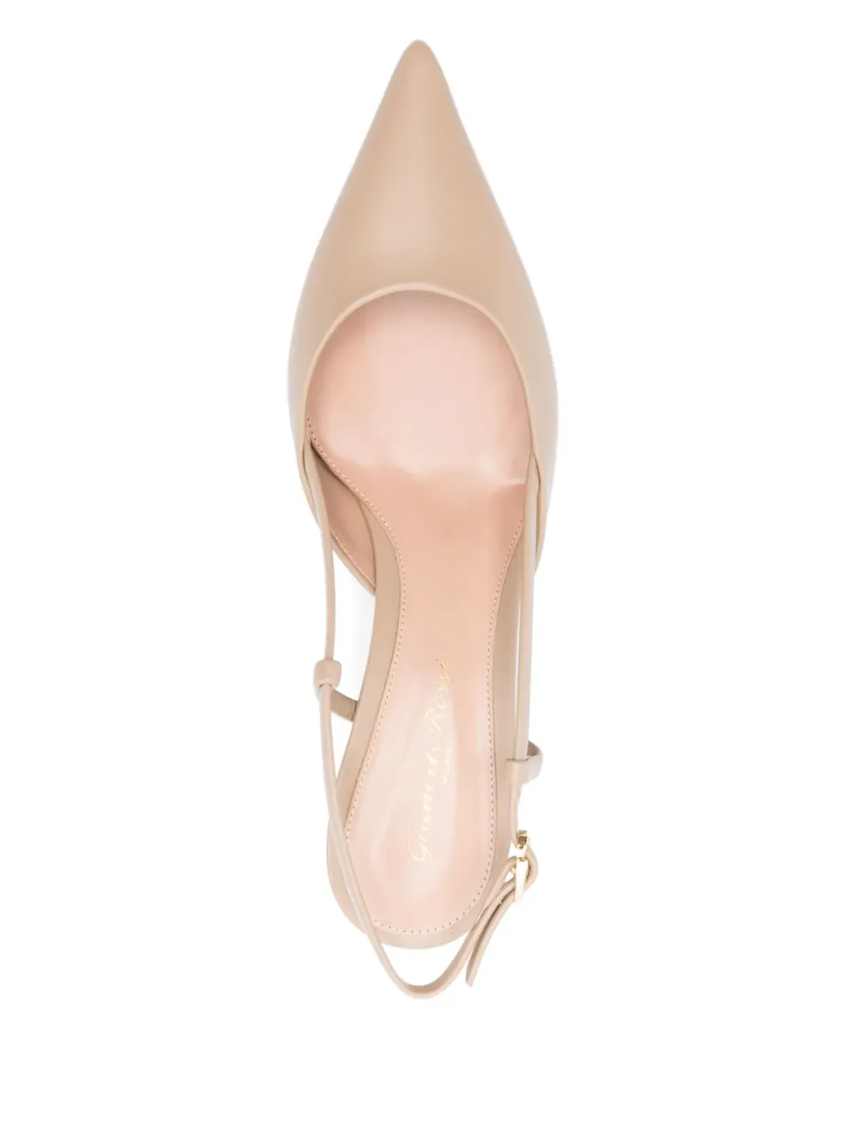 Gianvito Rossi 55mm アセントパンプス - サンド - 画像4