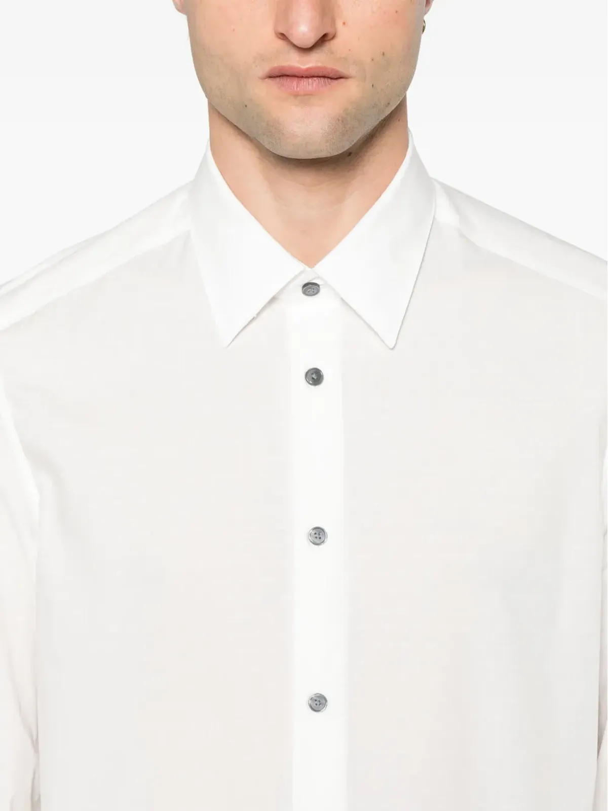 Emporio Armani ロゴジャカード シャツ - 画像5