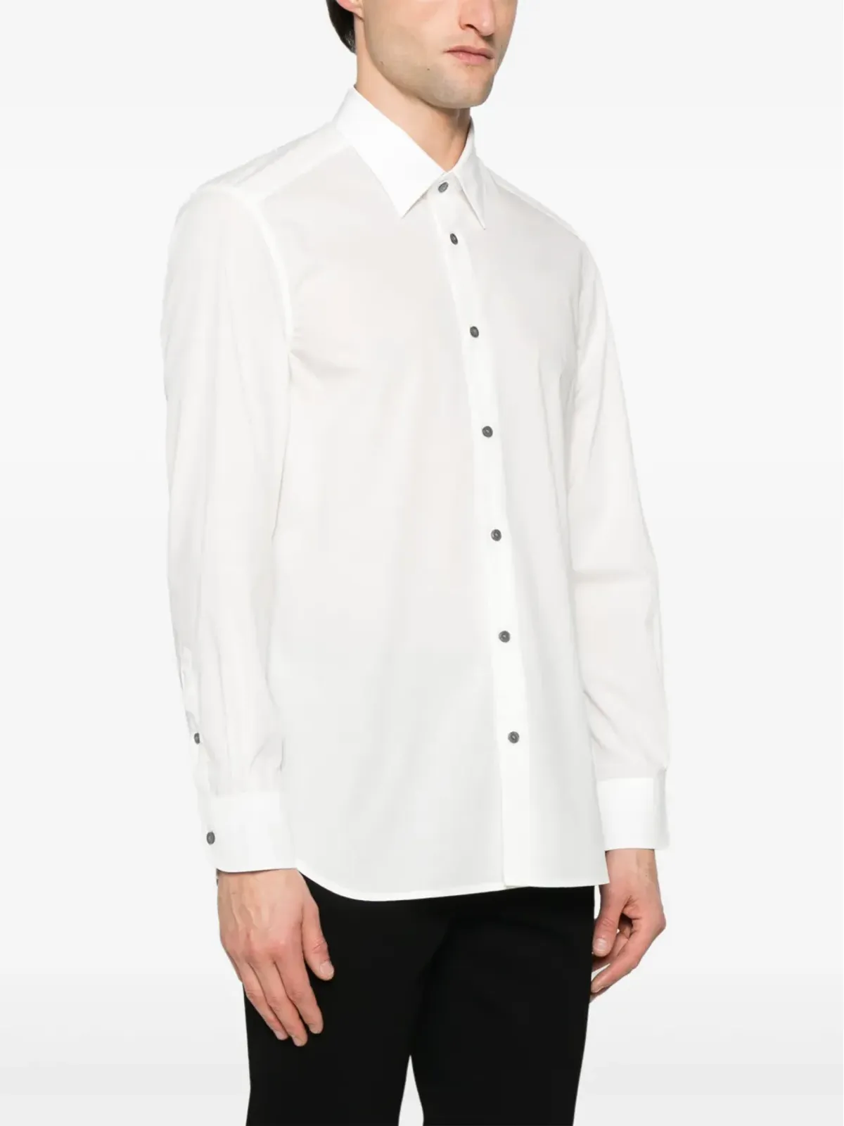 Emporio Armani ロゴジャカード シャツ - 画像3
