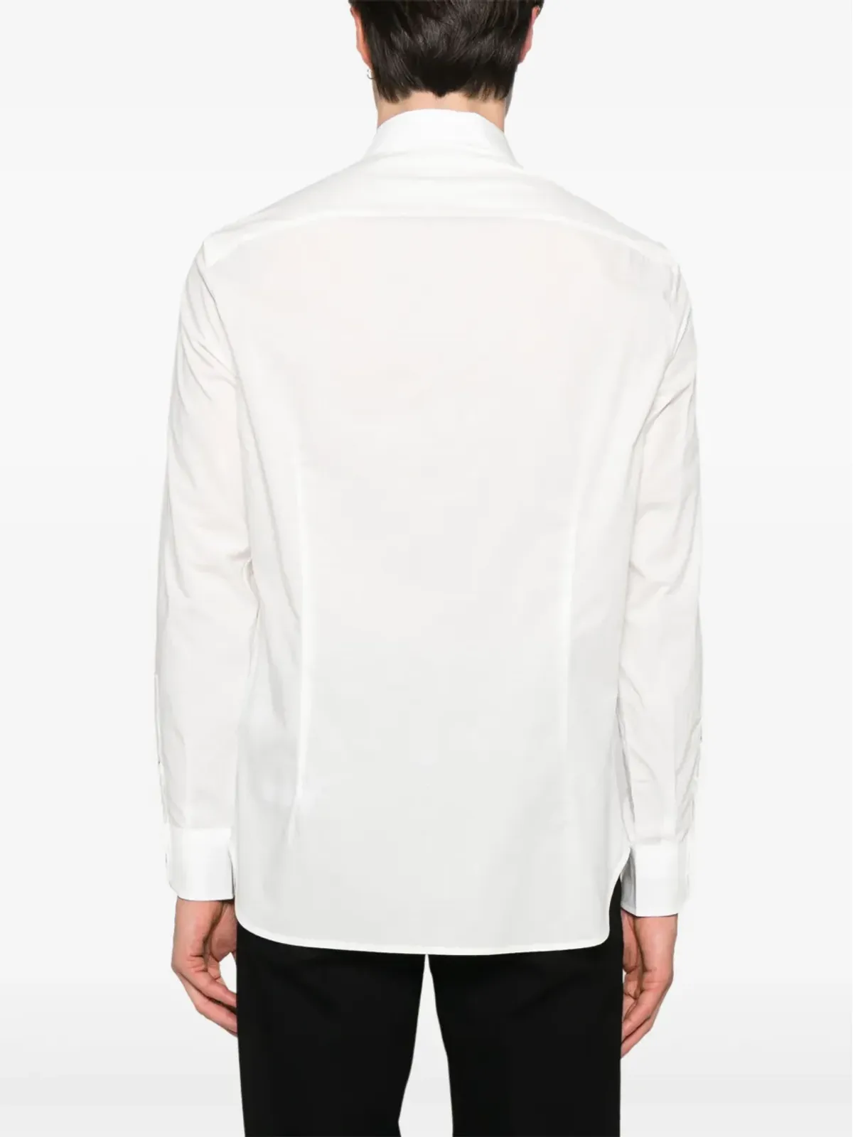Emporio Armani ロゴジャカード シャツ - 画像4