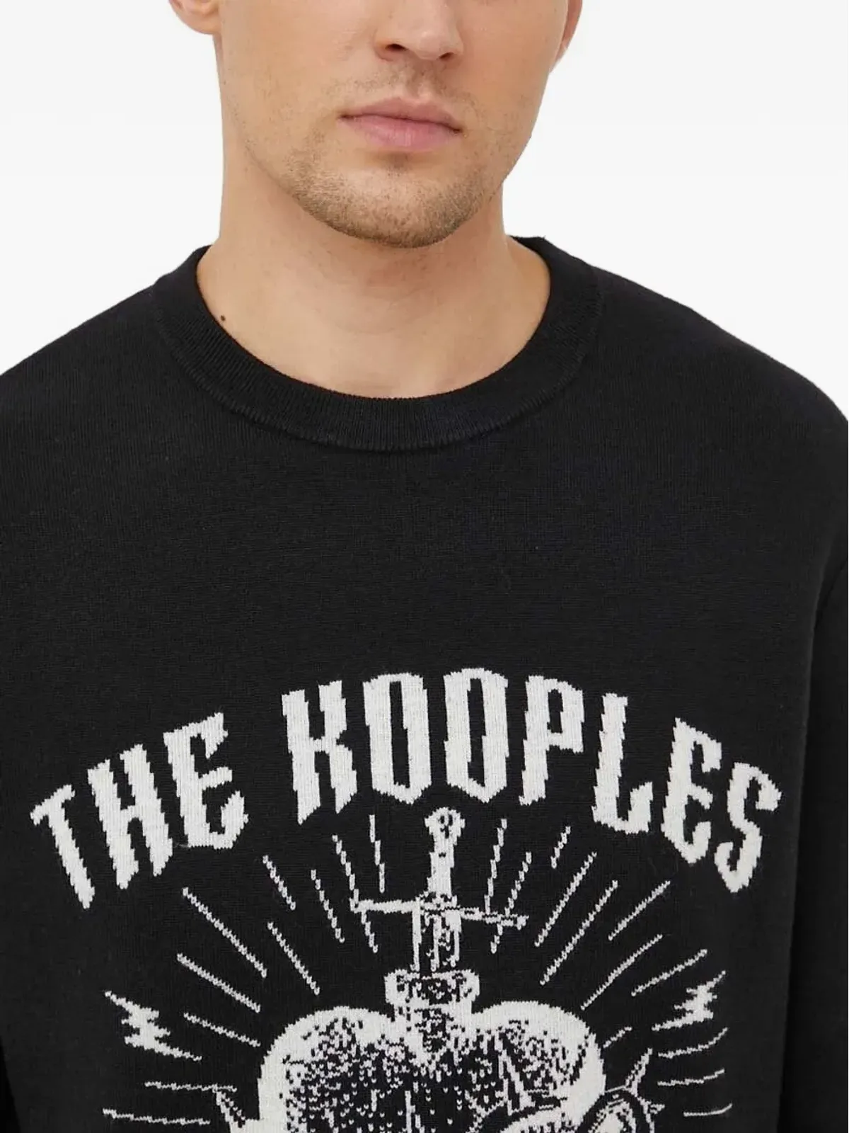 The Kooples ハートダガーセーター - 画像3