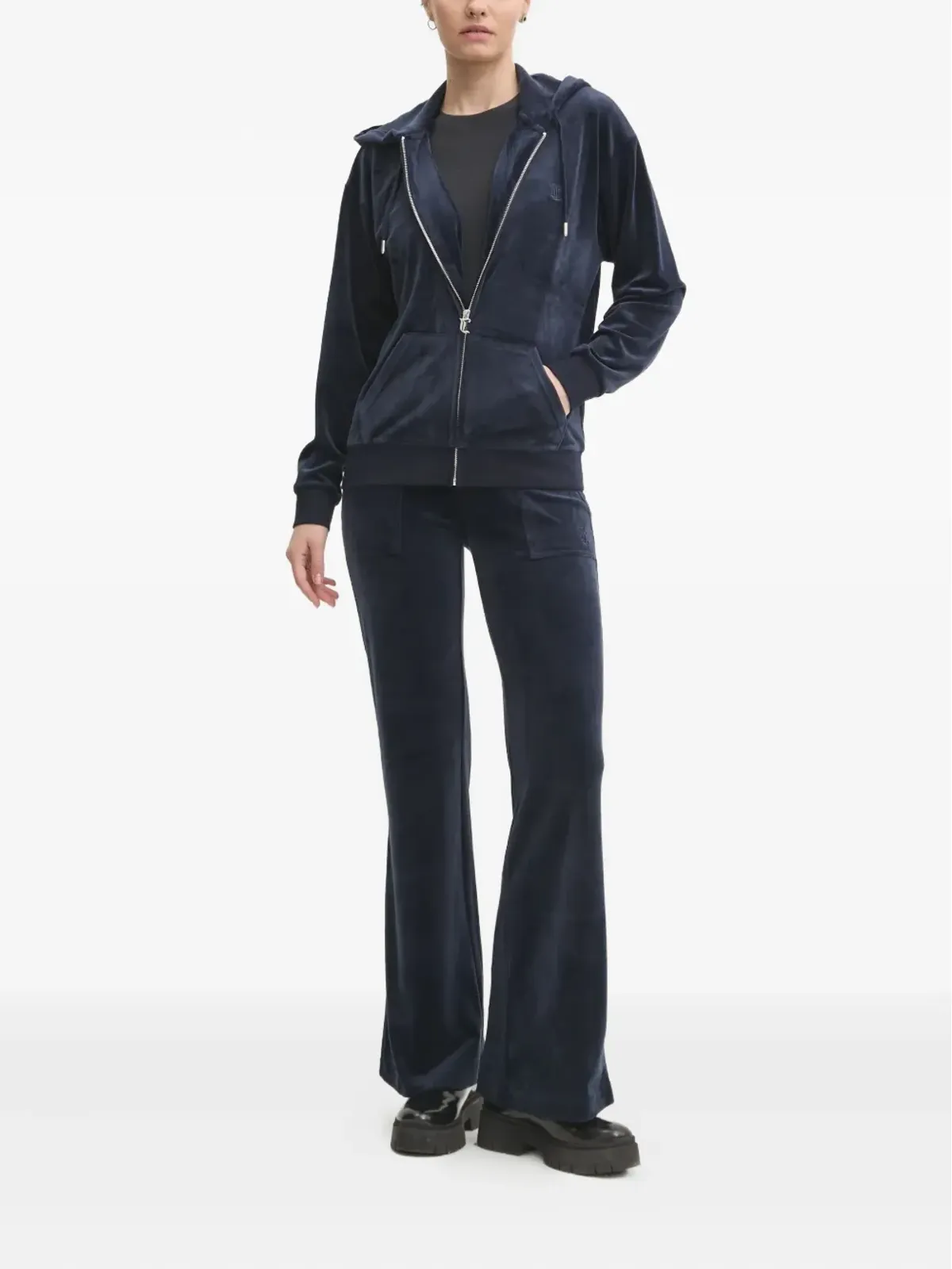 Juicy Couture フード付きジップアップパーカー - 画像2