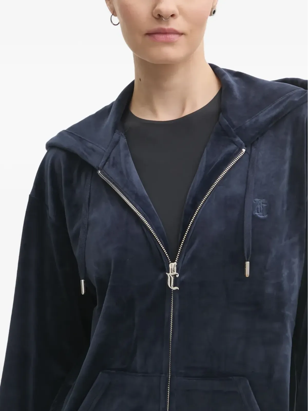 Juicy Couture フード付きジップアップパーカー - 画像4