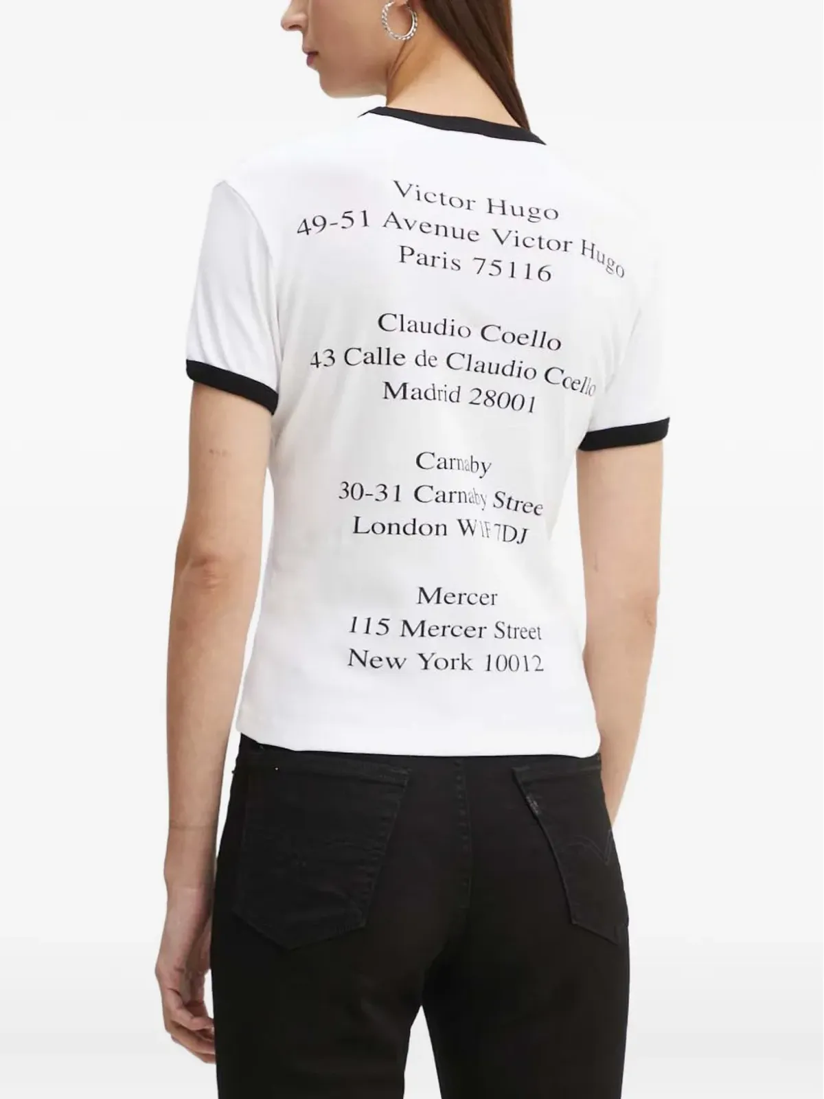 The Kooples Serigraphy クルーネック Tシャツ - 画像3