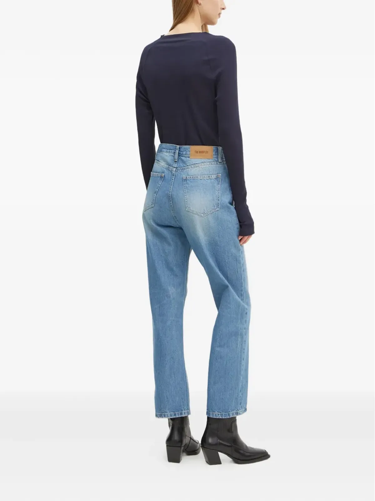 The Kooples ファイブポケット ロゴパッチ ジーンズ - 画像3