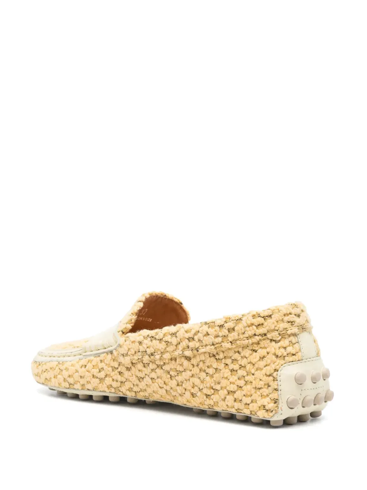 Tod's ツイード ローファー - 画像3