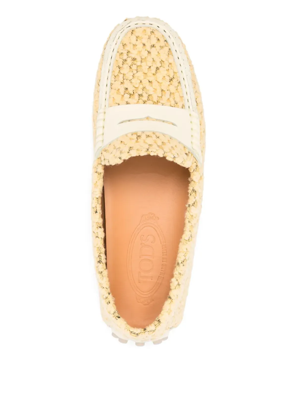 Tod's ツイード ローファー - 画像4