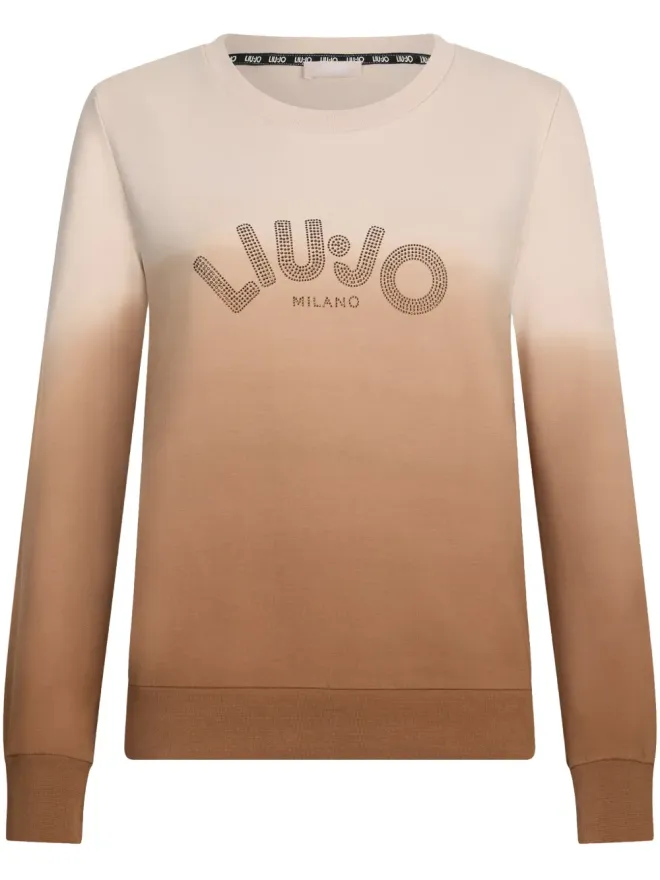 LIU JO LIU JO ラインストーン装飾スウェットシャツの商品画像