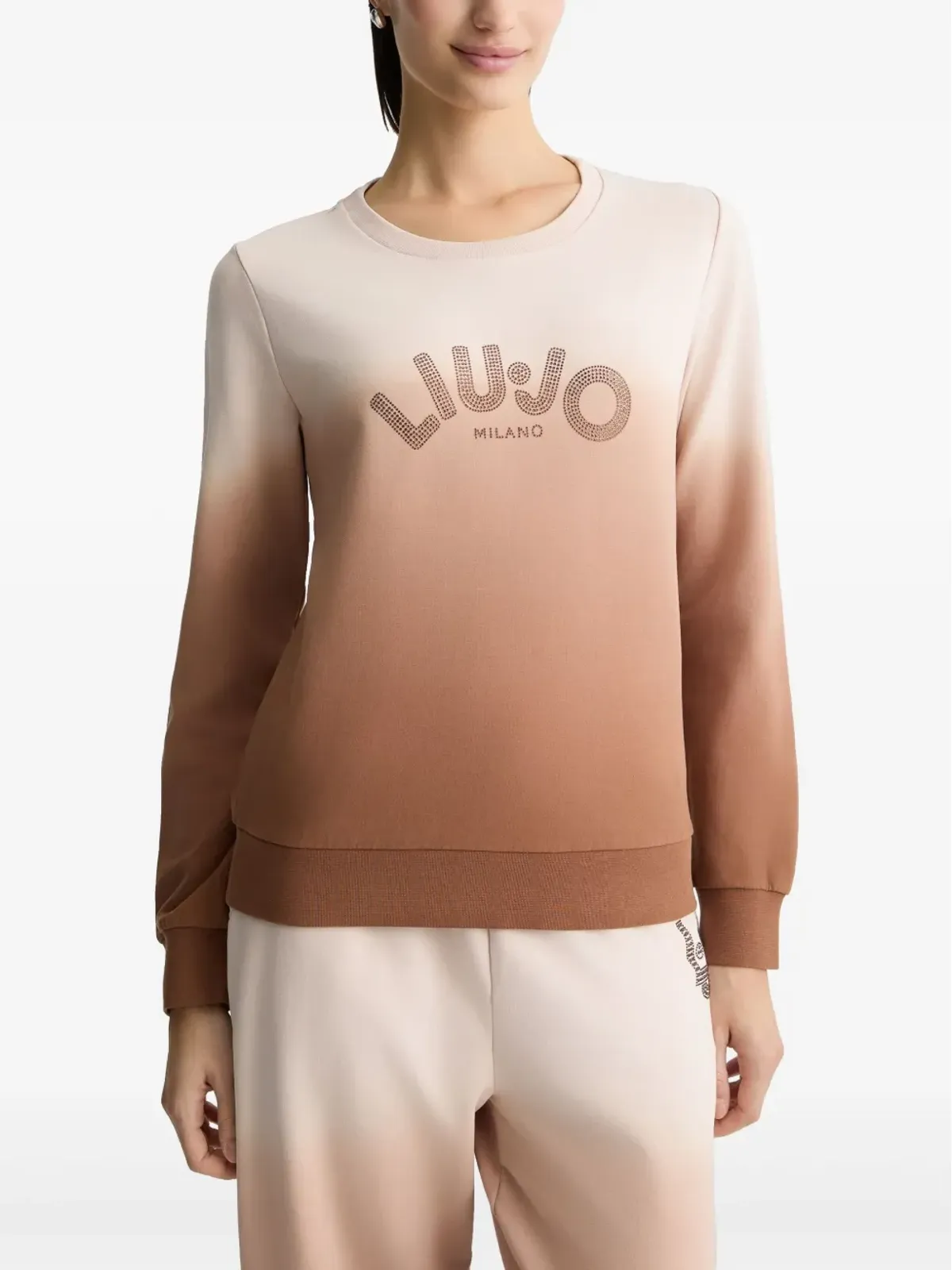 LIU JO ラインストーン装飾スウェットシャツ - 画像3