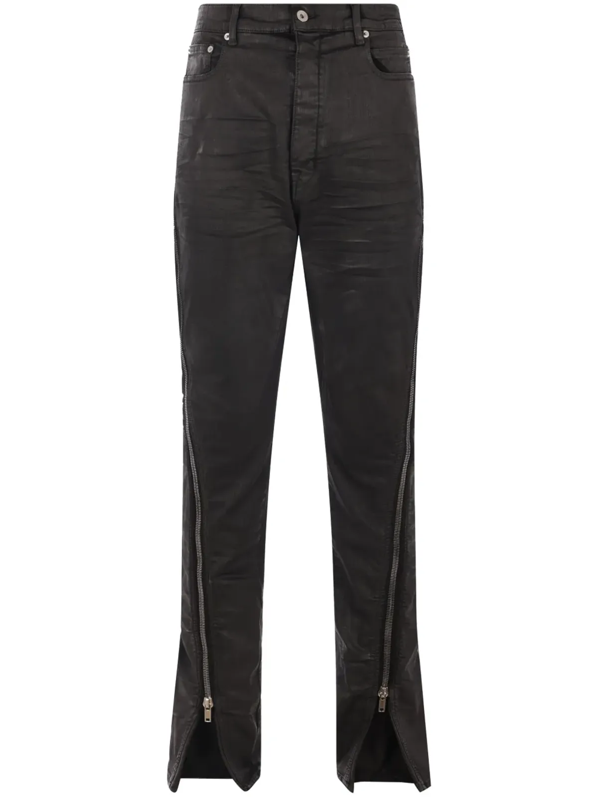 Rick Owens DRKSHDW ボラン バナナ スキニー ジーンズ - ブラック - 画像1