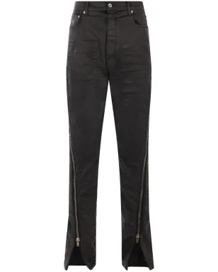 Rick Owens DRKSHDW ボラン バナナ スキニー ジーンズ - ブラック - サムネイル1