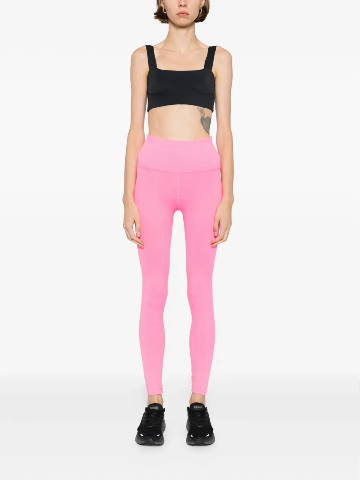 Free People ロゴプリントレギンス - Pink - 画像2
