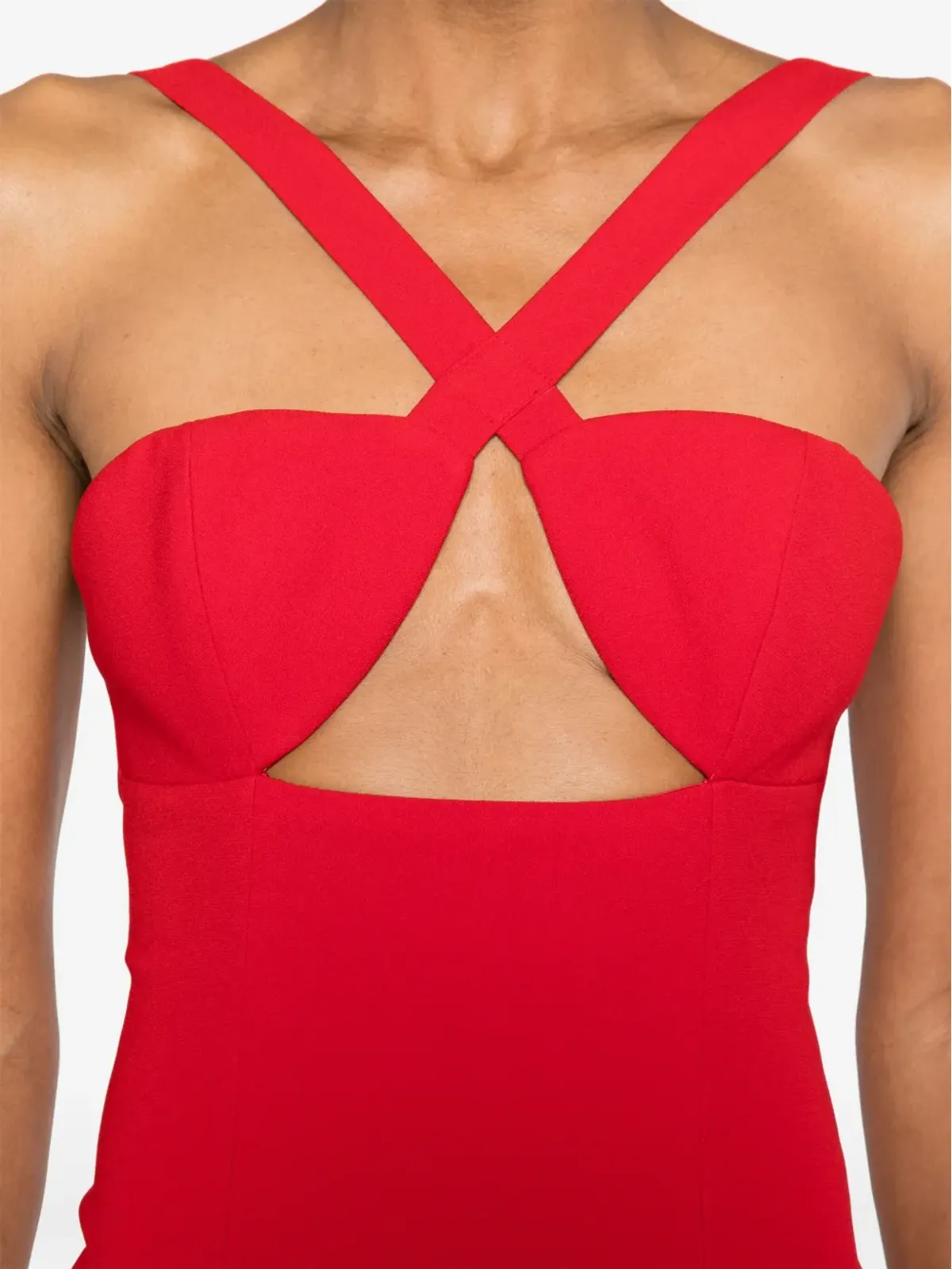 The New Arrivals Ilkyaz Ozel Semiramis gown - Red - 画像5
