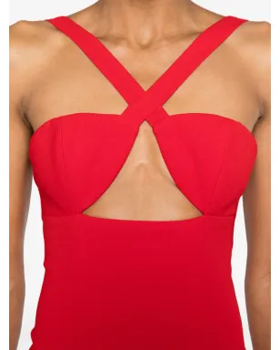 The New Arrivals Ilkyaz Ozel Semiramis gown - Red - サムネイル5