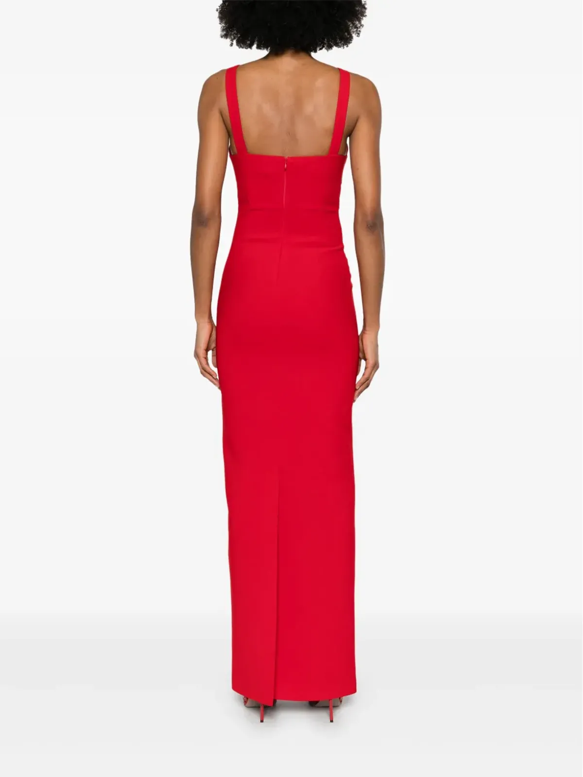 The New Arrivals Ilkyaz Ozel Semiramis gown - Red - 画像4
