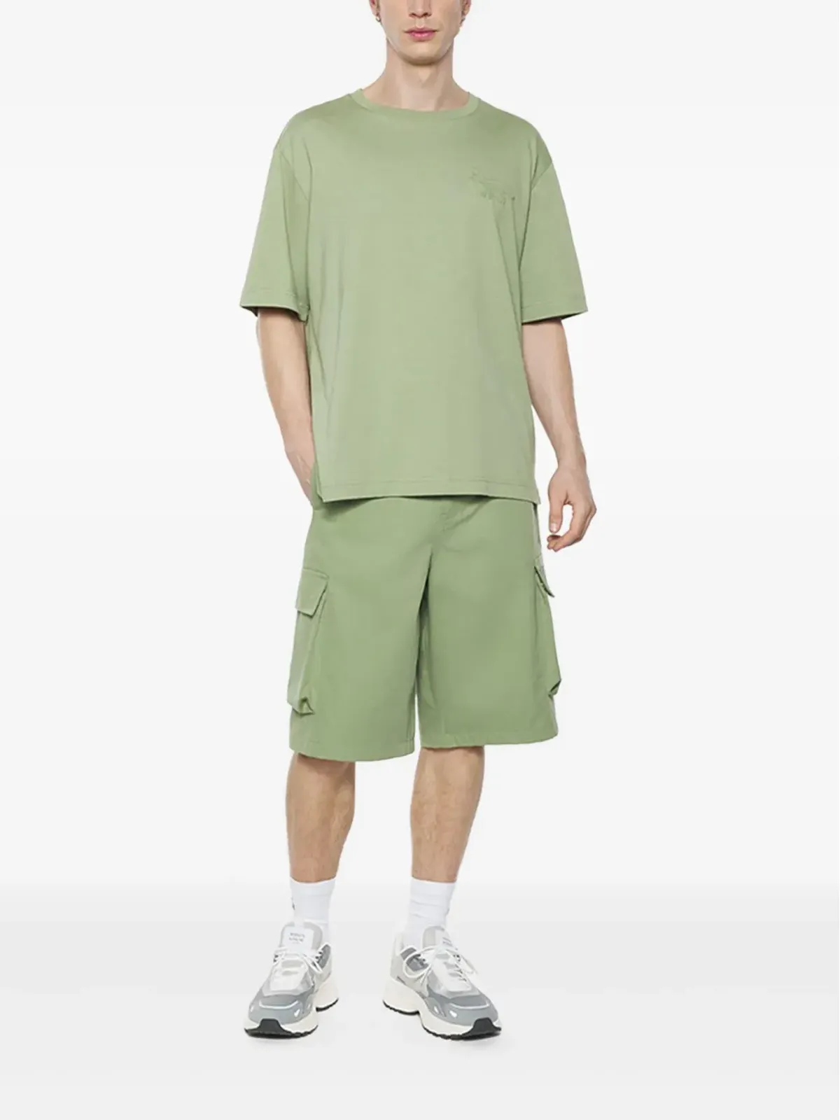 Maison Kitsuné プロファイル・フォックスエンボス Tシャツ - 画像2