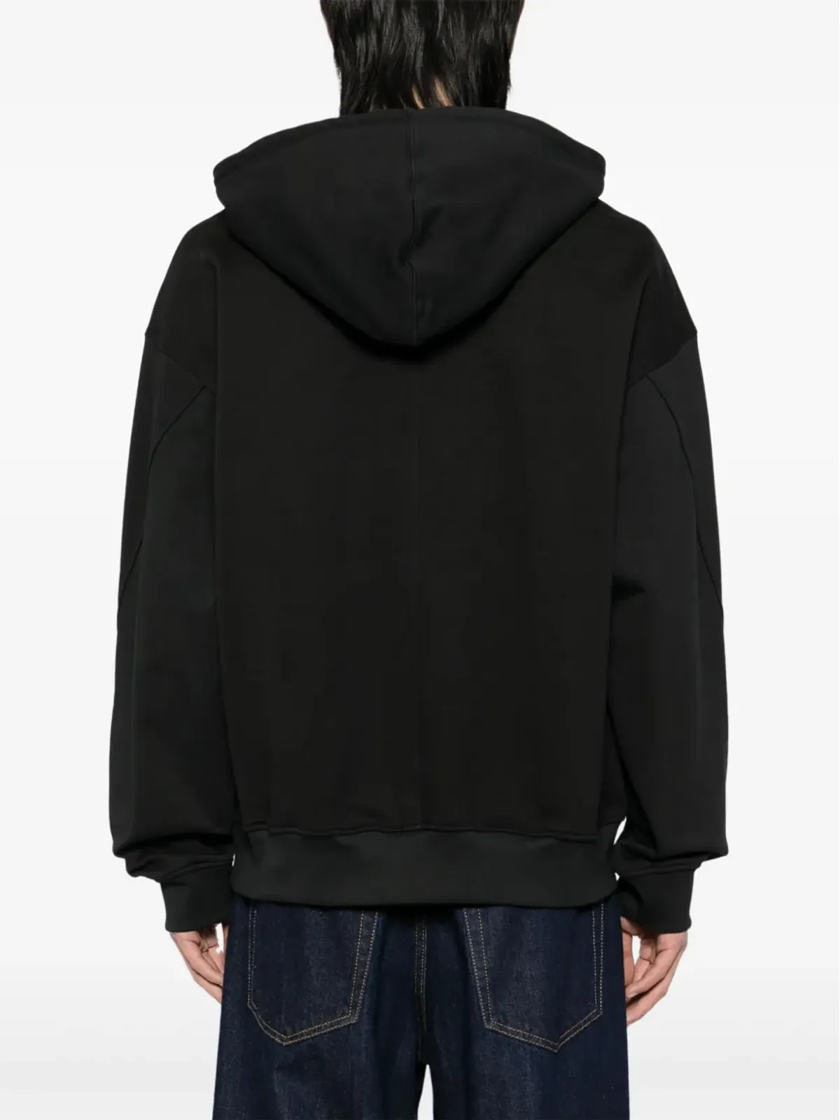 ZZERO BY SONGZIO Pigment hoodie - Black - 画像4