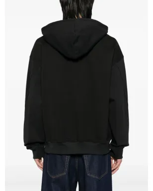ZZERO BY SONGZIO Pigment hoodie - Black - サムネイル4