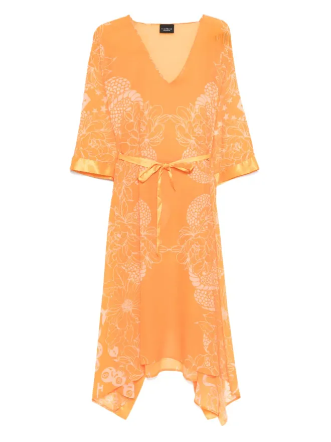 John Richmond John Richmond プリントビーチドレスの商品画像