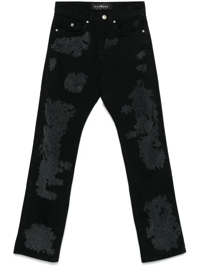 John Richmond John Richmond ダメージデニムパンツの商品画像