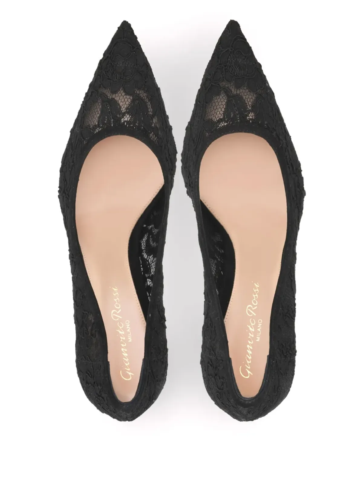 Gianvito Rossi クラウディア パンプス ブラック - 画像4