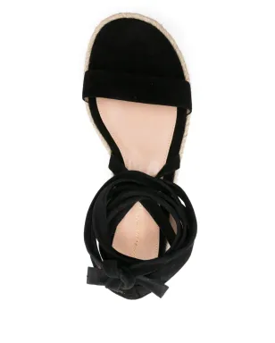Gianvito Rossi 60mm スエードエスパドリーレ - サムネイル4