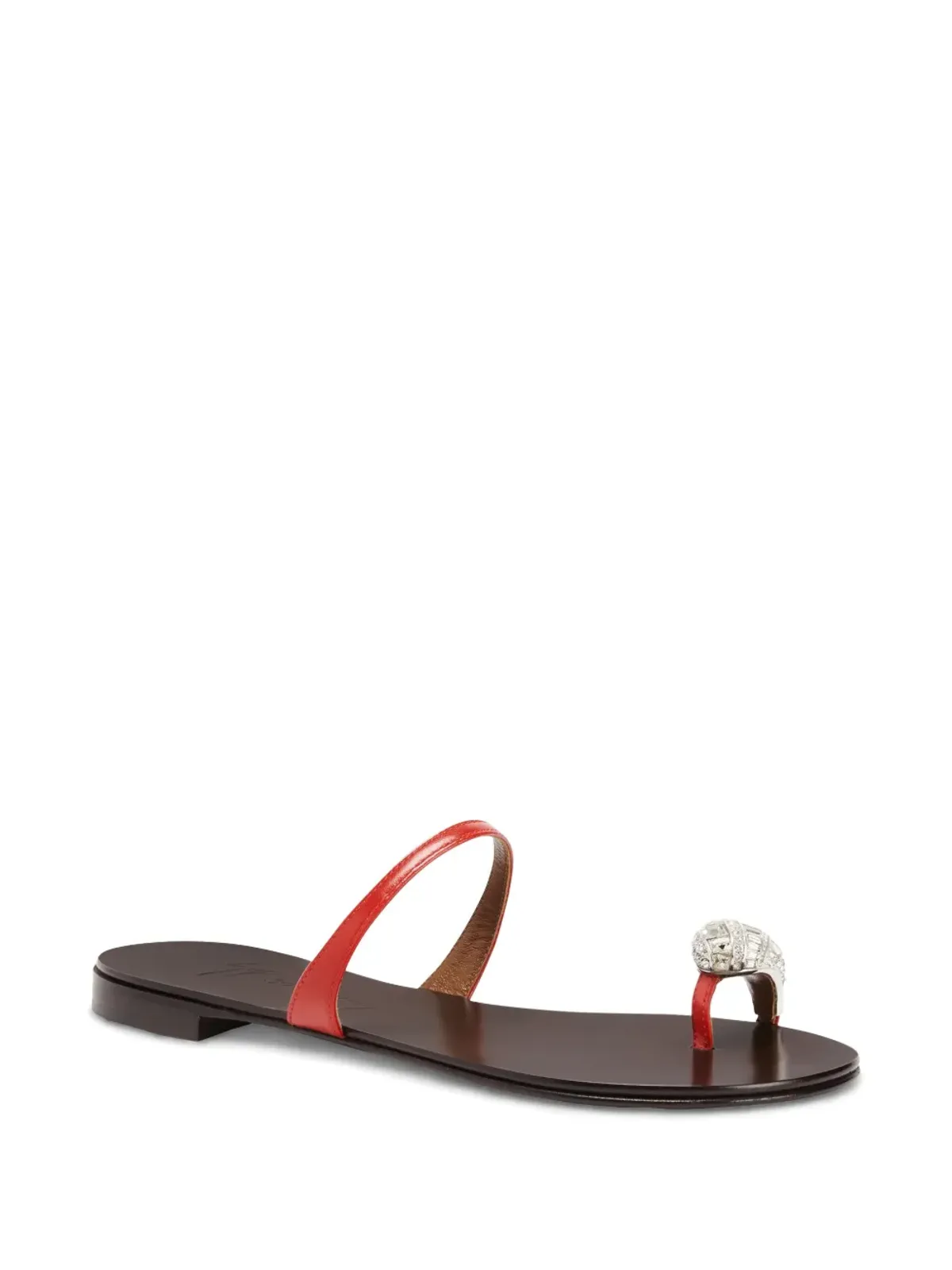 Giuseppe Zanotti Icon Ring サンダル - 赤 - 画像2
