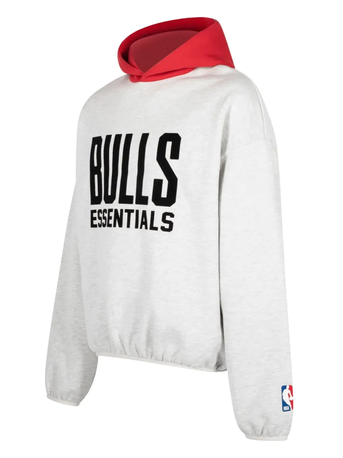 FEAR OF GOD ESSENTIALS x NBAバルズ エッセンシャルズ ライトヘザー フーディ - グレー - 画像3