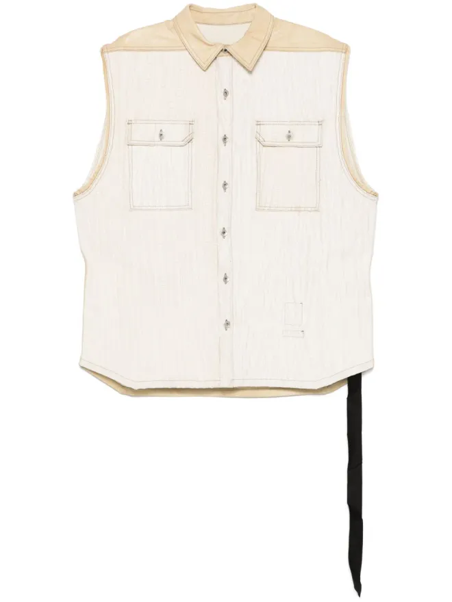 Rick Owens DRKSHDW Rick Owens DRKSHDW SL Tommy Jumbo ジレの商品画像