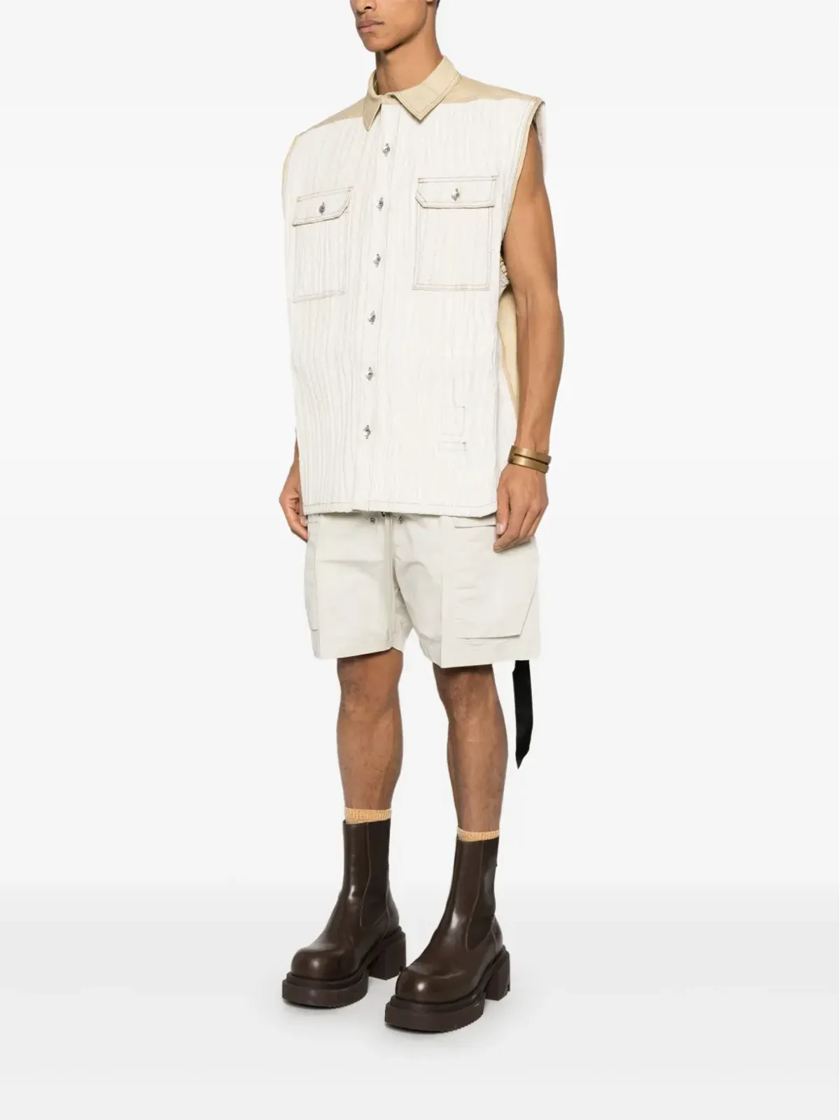 Rick Owens DRKSHDW SL Tommy Jumbo ジレ - 画像3