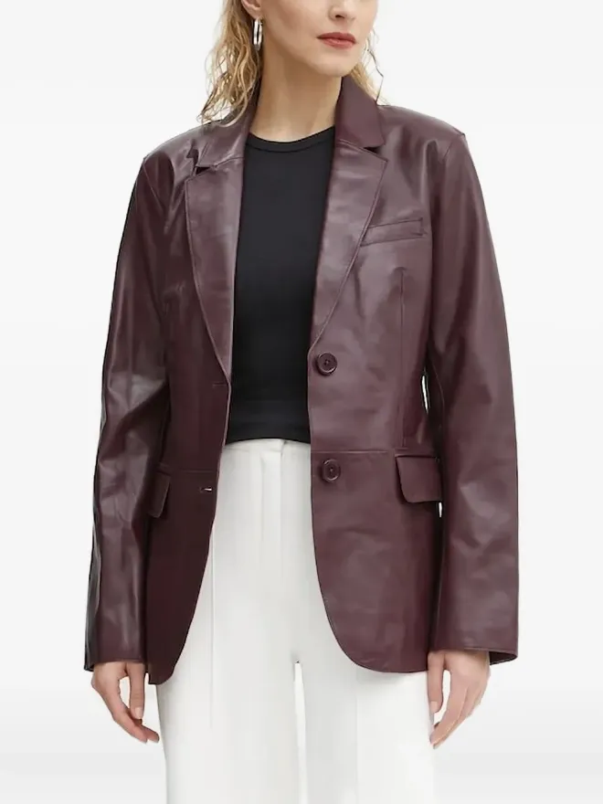 Stand Studio STAND STUDIO ボタン留めのシングルブレスト ブレザーの商品画像